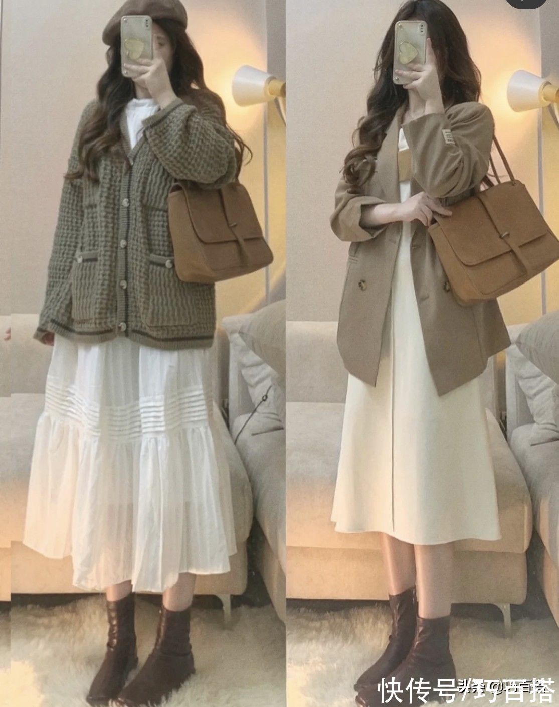 复古风|90后的女性更适合“温柔风”，简单耐看的单品，就能优雅气质