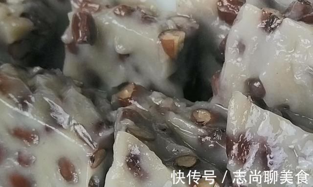 红豆糯米糕的简单做法，软糯香甜，营养好吃，老少皆宜的家中美食