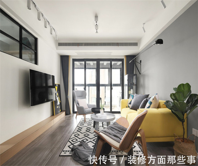 墨绿色|89平北欧风仿若自带纯净空气,清新而纯粹