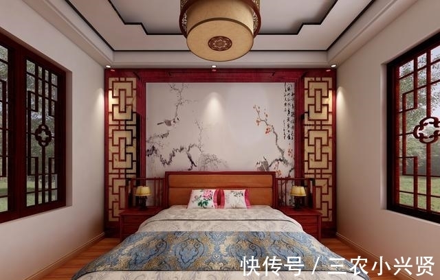 羡慕|中式农村合院23X25米，超大庭院，让中国农村建房的羡慕坏了