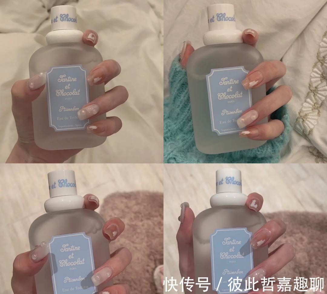 温柔|温柔纯欲的水滴美甲,显白又可爱,夏日风拉满!