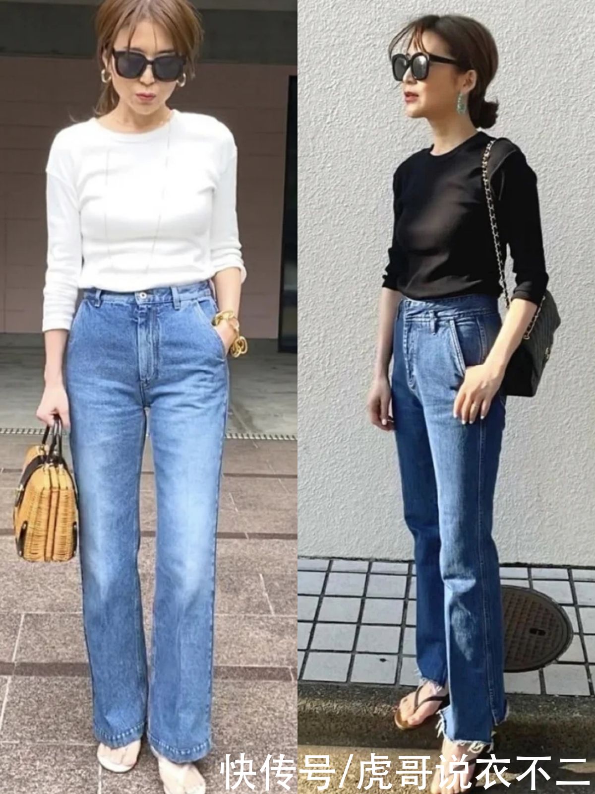 实用|年过40岁的矮个女性，初夏学这位日本主妇的搭配，简单实用又显高