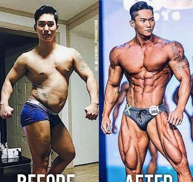 2016.1|男人撸铁之前和撸铁之后的对比，差别真的太逆天了！