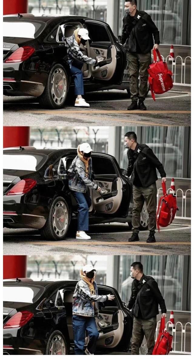 鹿晗被水误伤,表情引发关注,关键时候也不忘放下手上的羊肉串