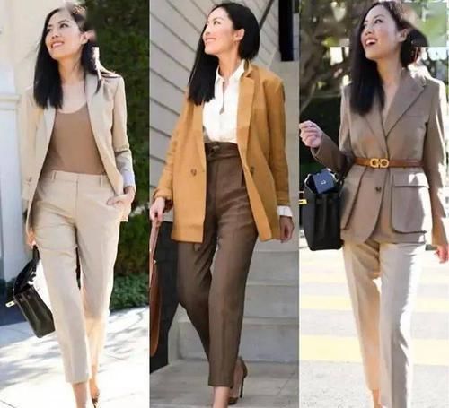 谁说40岁后就是老阿姨？看时尚博主优雅穿搭，洋气又减龄