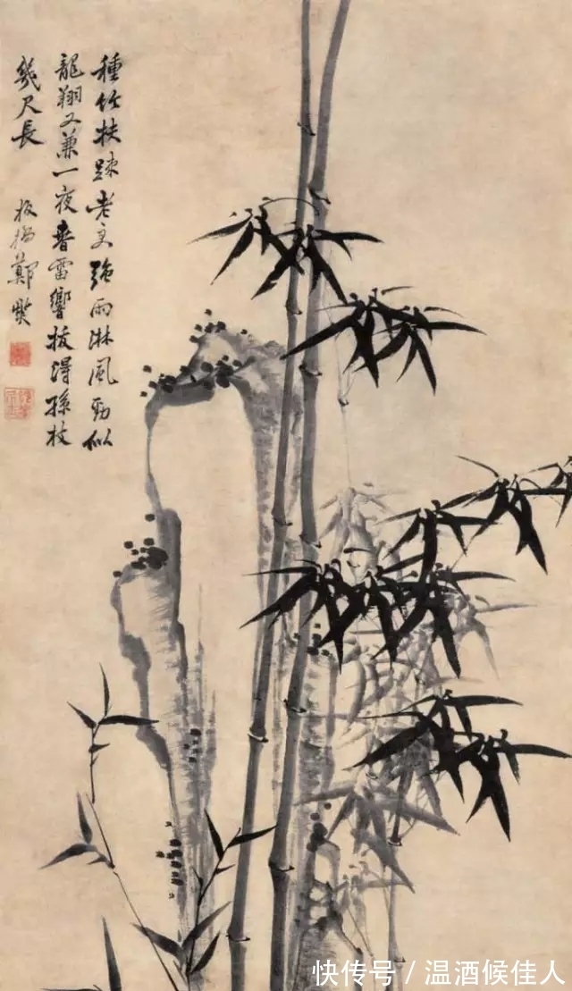 郑板桥$花鸟画|飘逸俊朗!郑板桥画竹精选