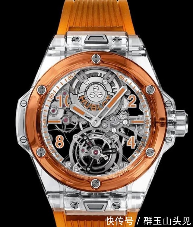 only watch 宇舶为2021年拍卖会,打造双色透明陀飞轮腕表