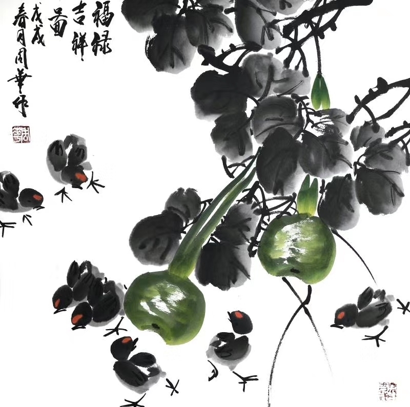 中国美术家协会会员周华先生迎新年再举书画展