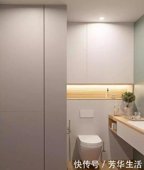 清洁|卫生间收纳别再做壁龛了,砌堵矮墙强太多,能收纳还方便清洁