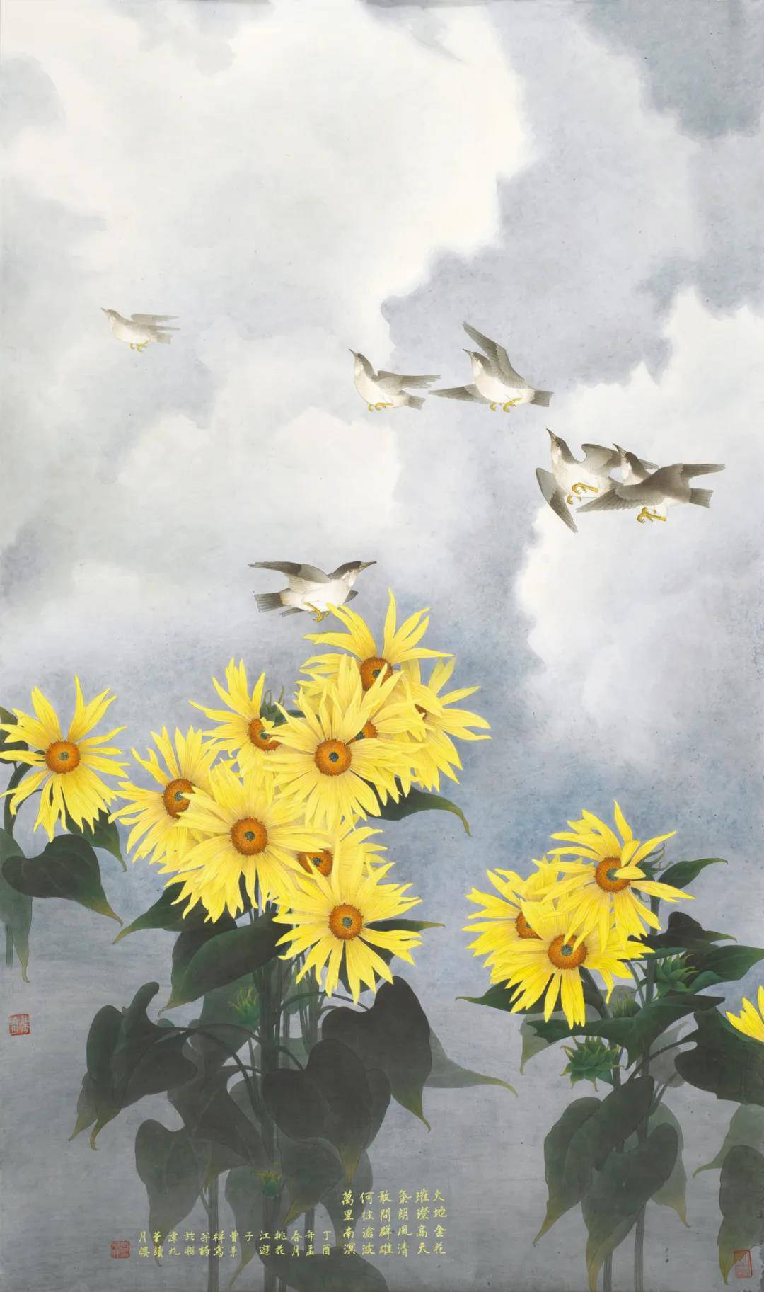 湘潭师范学院!翰墨丹青展风采——画家曾景祥花鸟画作品欣赏