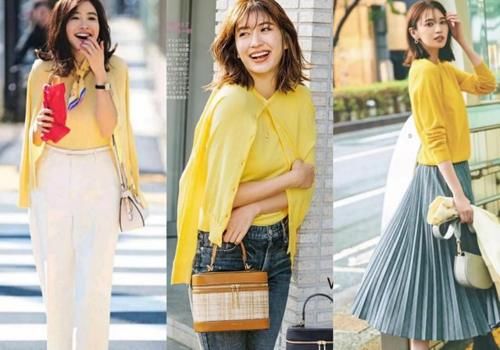 春天别再穿黑白灰了，尝试温柔色系穿搭，显白减龄，很有女人味