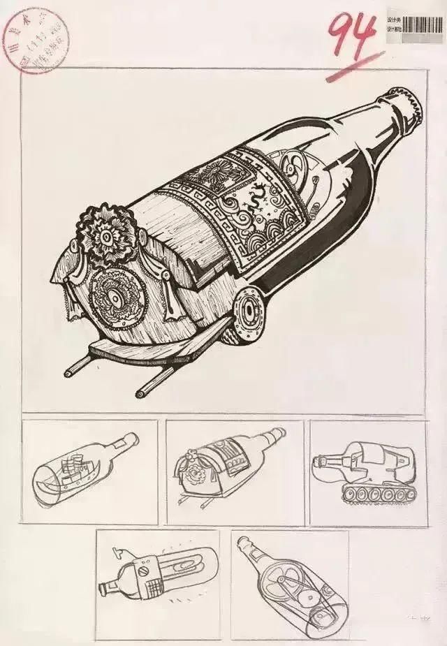 装饰画|考设计类院校必备的知识干货!(内附黑白装饰画高分卷)