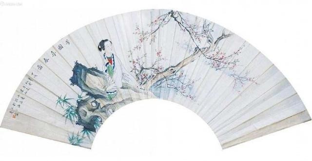 扇面|陆小曼20幅扇面作品 值得收藏!陆小曼20幅扇面作品 值得收藏!