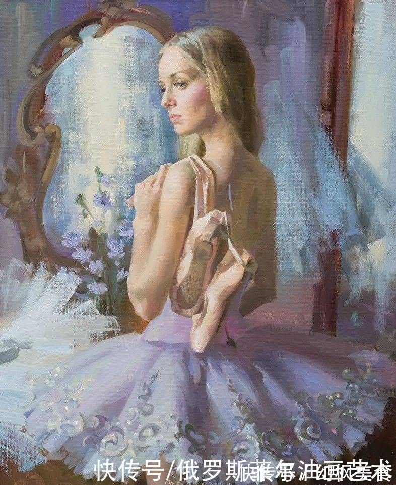 沃斯特雷佐娃!俄罗斯画家阿纳斯塔西娅·沃斯特雷佐娃漂亮油画作品欣赏