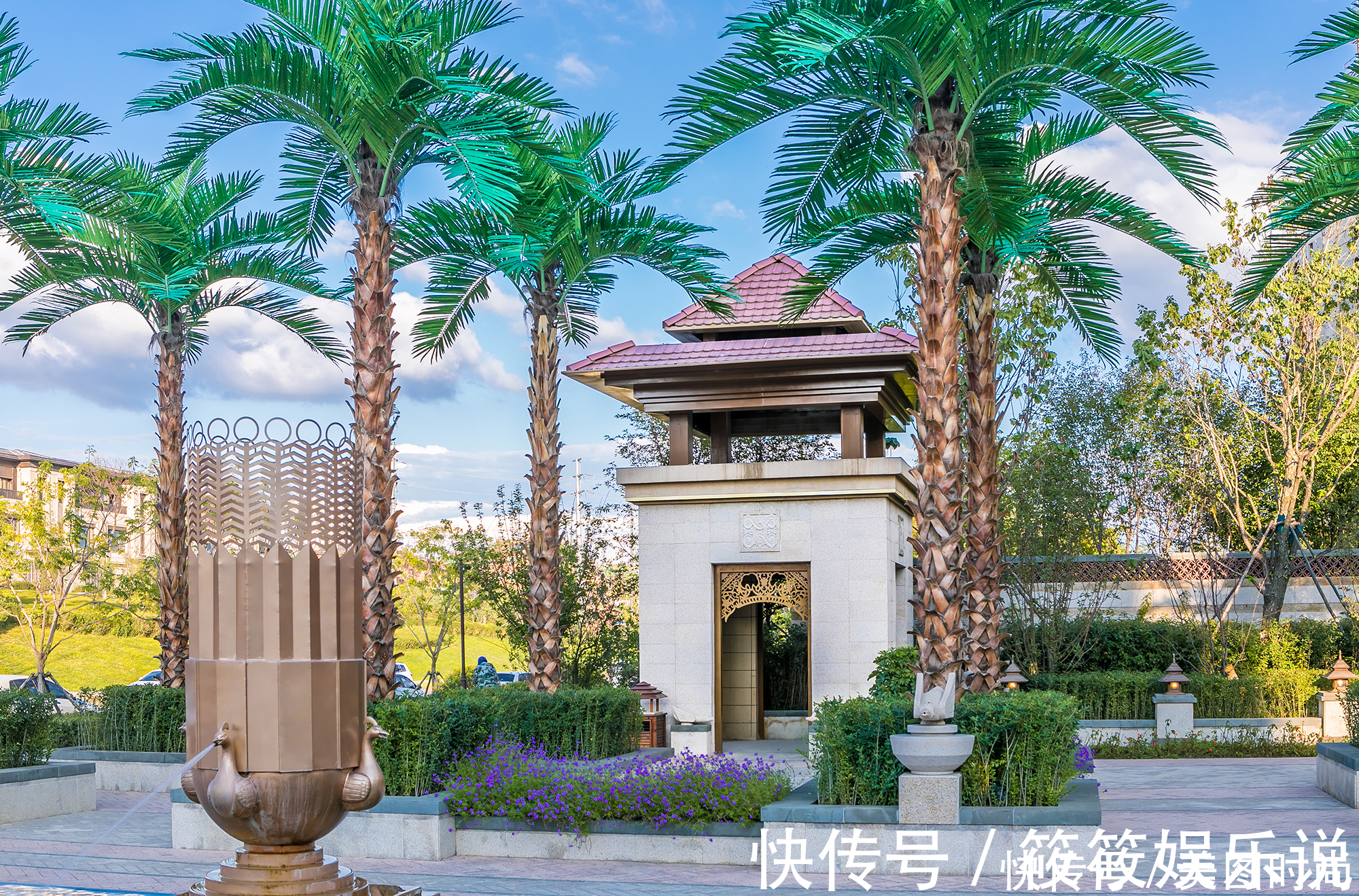风格|15个东南亚“庭院景观”设计，阳光泳池棕榈树，在家仿似在度假