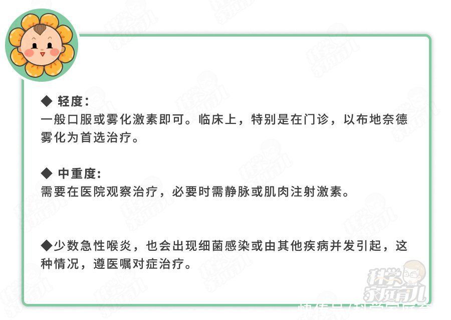 糖皮质激素|娃求救,你看不出来?咳嗽似狗叫+3大典型症状,有1个就危险