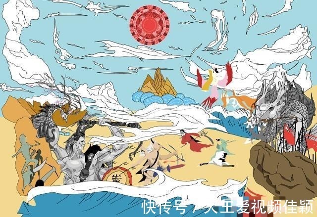 九黎族!《山海经》有三大神族,最强一族下落不明,最弱一族终成三界之主
