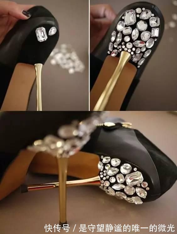 blingbling 旧鞋千万别扔,这样改一改,比新买的还漂亮一百倍!