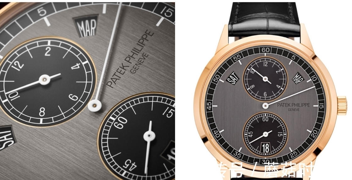 座钟 三针一线年历表的魅力,PP 百达翡丽5235/50R