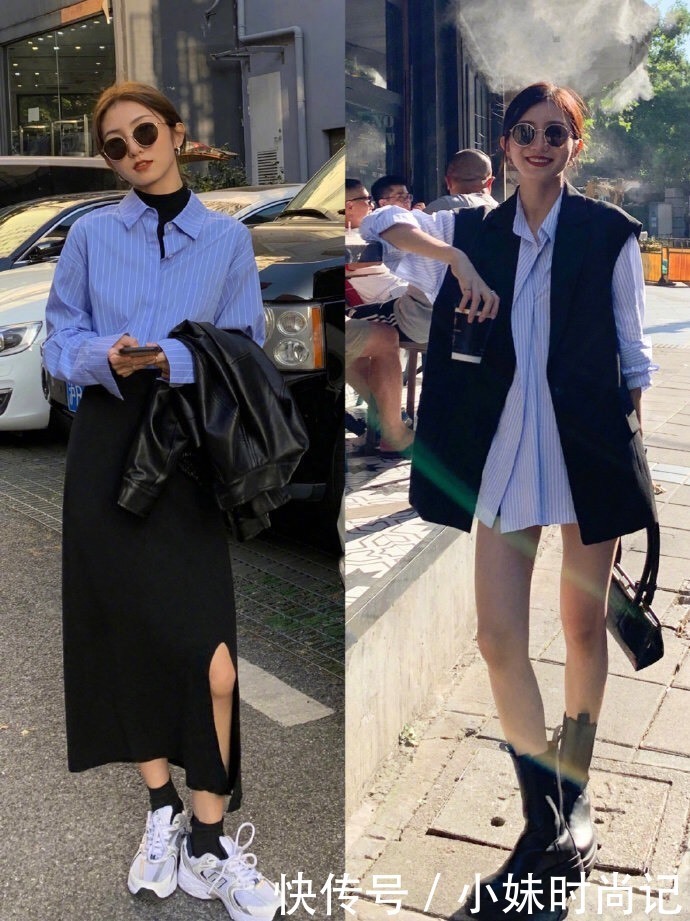 丢掉刻板印象搭配“衬衫”,学点实用技巧,怎么搭都时髦显瘦