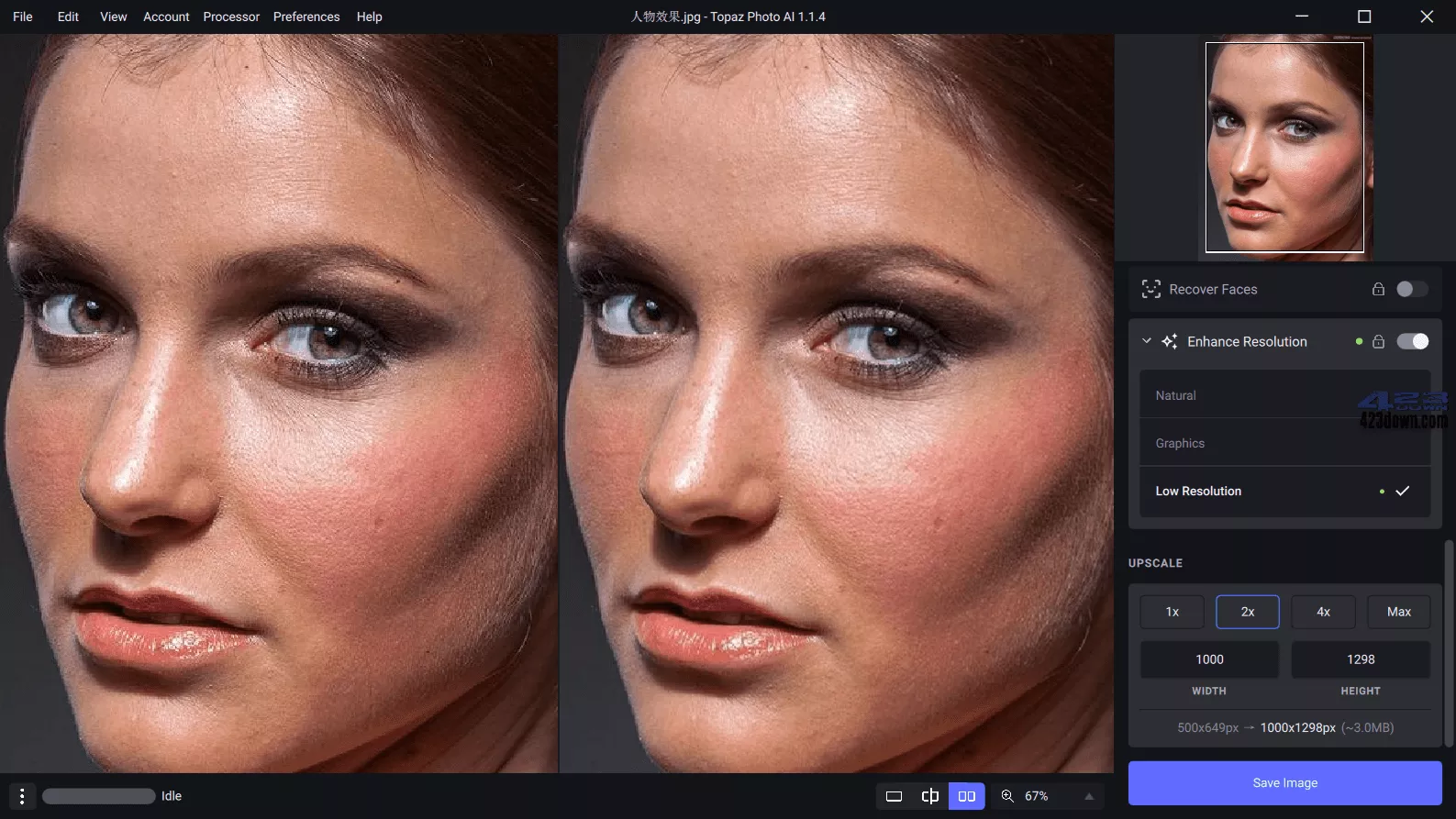 Topaz Photo AI破解版(图片降噪软件) v1.3.9