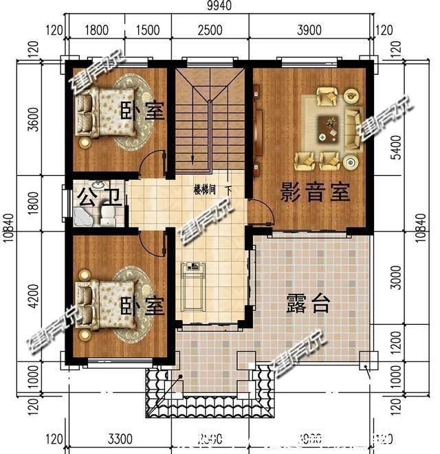 占地102平的欧式别墅,36万建,找你的人不是相亲就是借图纸