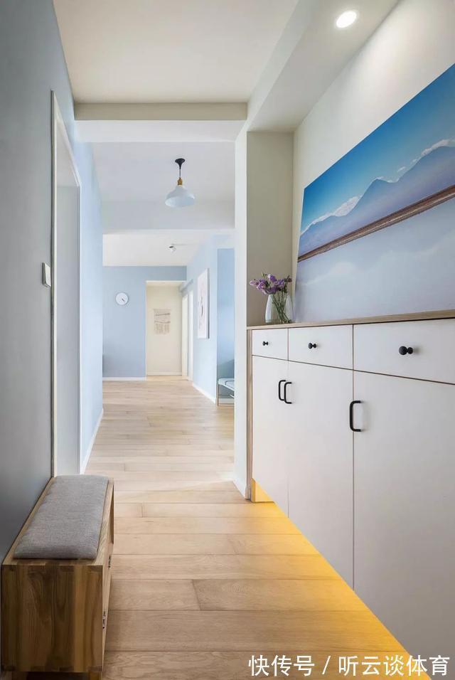 温暖|花了7万,她穷装了102㎡的家,入户感简单,却越住越温暖