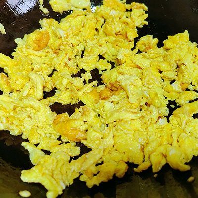豆角|芽菜鸡蛋炒豆角