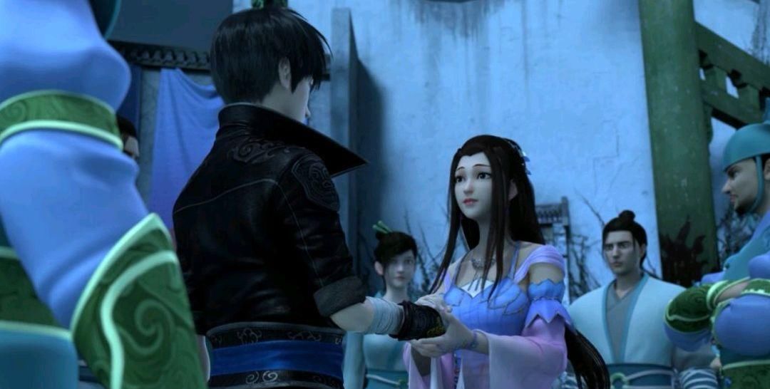 斗破苍穹第四季，许久未见的萧熏儿，粉妆登场，尽显温柔