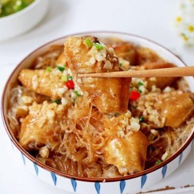 达美|厨娘教你一招巧做蒜蓉粉丝蒸鸡翅