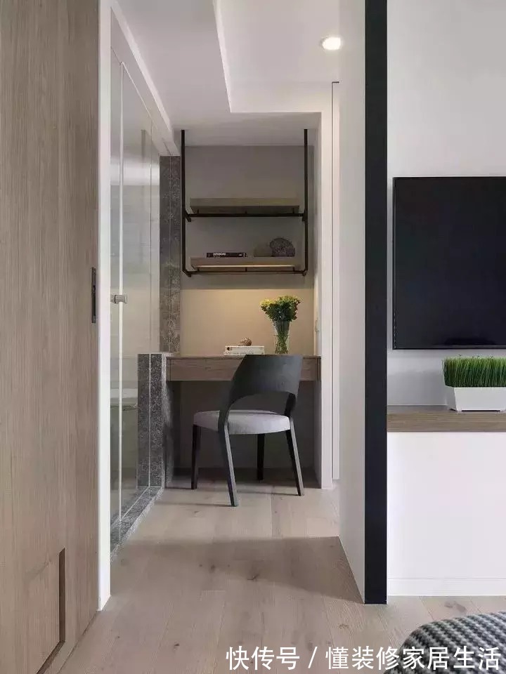 实用|不用专门预留书房了,这种卧室书房一体的设计最实用