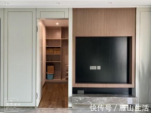 鞋柜|还是日本人较机智,拿出客厅2㎡借给玄关,立马获得一杂物间