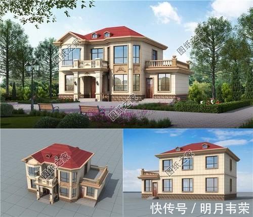 真石漆|10套现代新款二层自建房,2021年开头选一个,年尾就能住