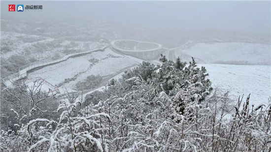 三水源|三水源迎来2021年第一场冬雪，银装素裹宛如仙境！