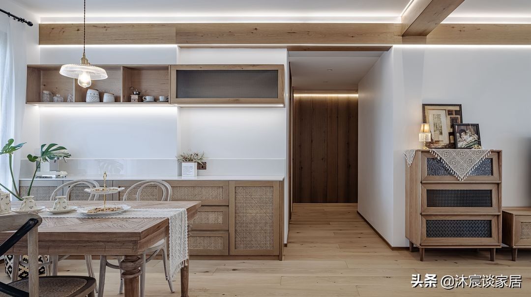 收纳|她说她家是“穷装修”,我看并不是这样,越简单越舒服,温暖雅致