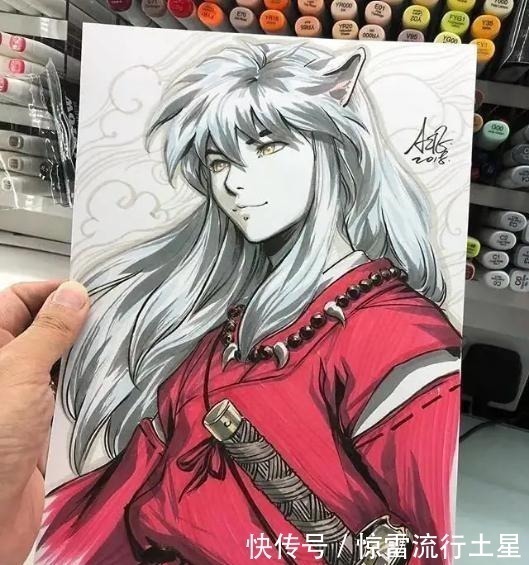 魔卡少女樱|马克笔手绘动漫人物,你能不能从艺术家的画里找到童年!