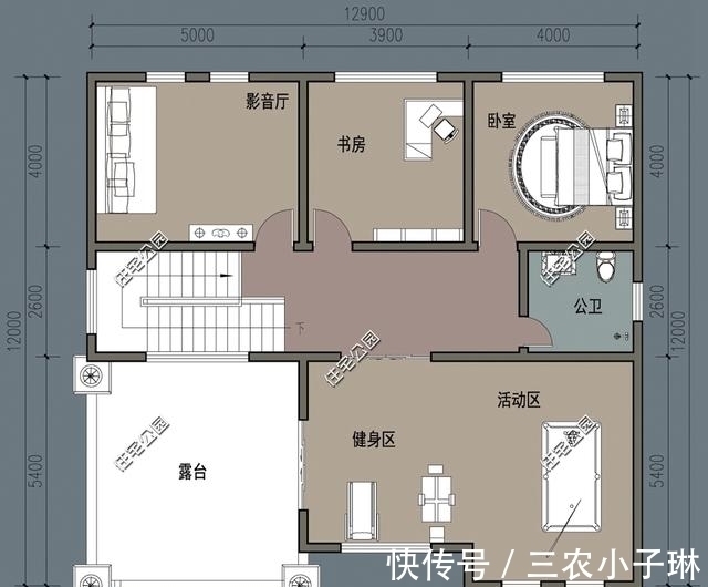 进深|7套三层农村自建房，户型方正、经典，还不赶快收了