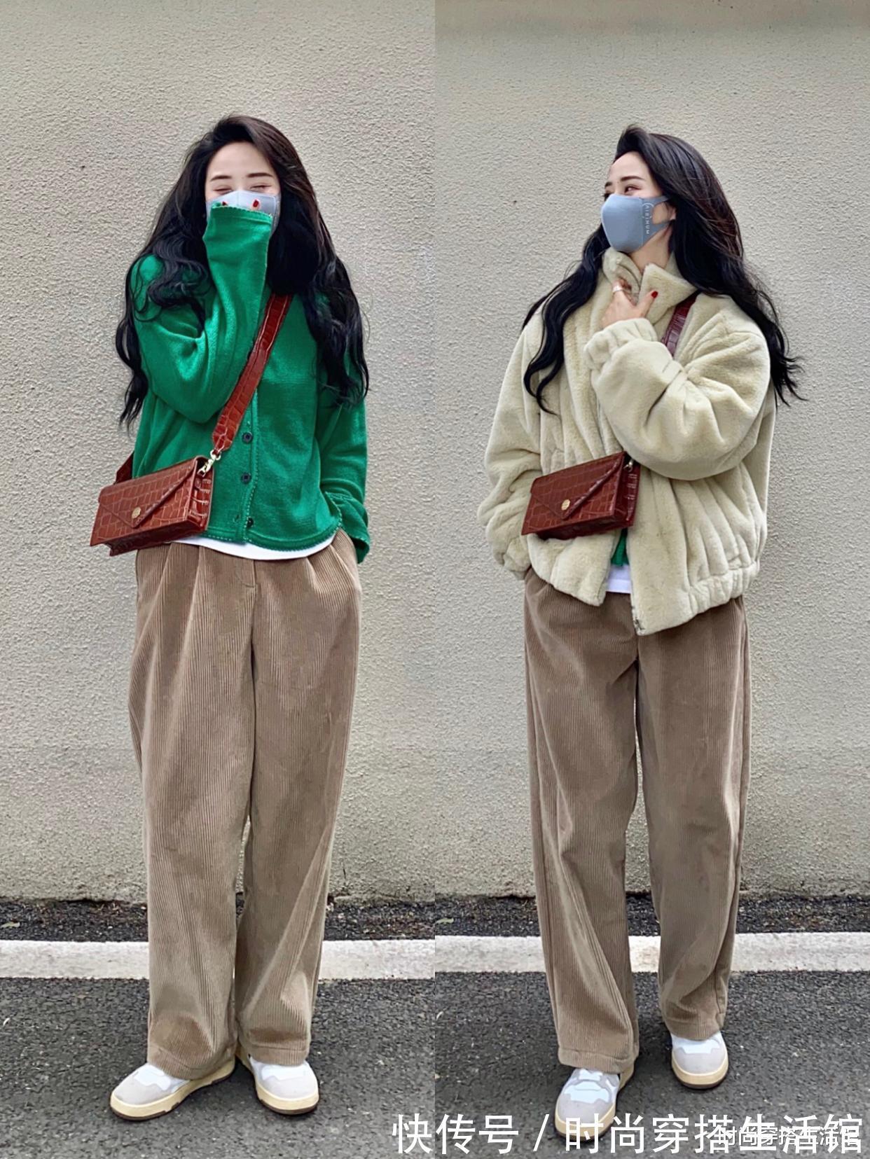 牛仔裤 40岁女人,冬天要选就选这3款加绒裤,时尚又保暖,照着穿好美