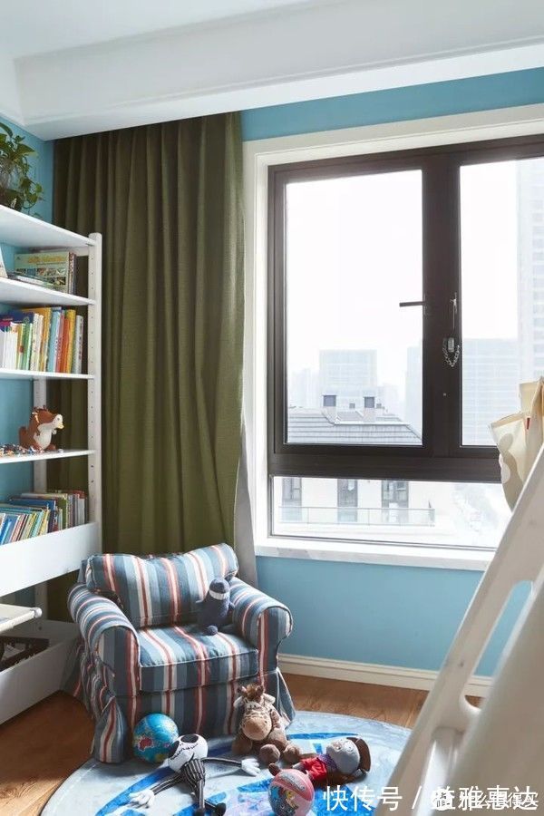 小男孩|参观了他的100㎡新家,才懂美式风多好看,入户后,处处高级感