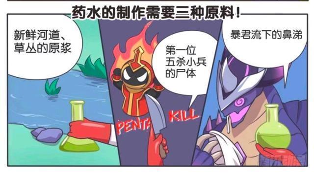 学霸|王者荣耀漫画:扁鹊的学霸速成药水;小乔喝了以后变化这么大!