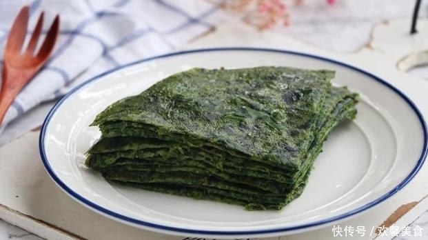  地瓜|地瓜叶子别浪费，做成早餐饼，营养易消化，适合老人小孩