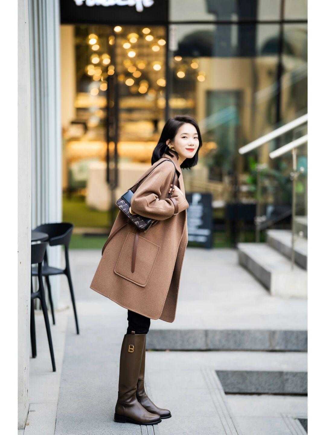 单品|高筒靴除了黑色外,你还可以选这几种颜色,上脚显瘦还有女王范