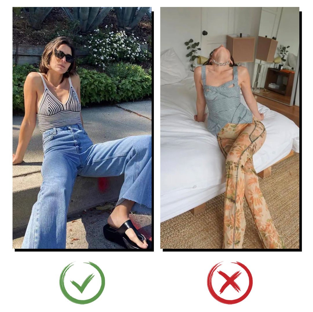 腿形|不同腿型的女孩，如何挑到适合自己的裤子？