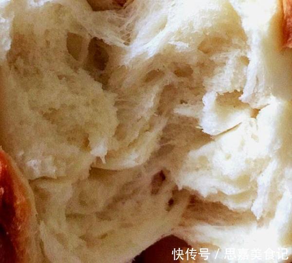 懒人|面包懒人做法,摔一摔做出手套膜,蒸出来柔软拉丝,萱软蓬松