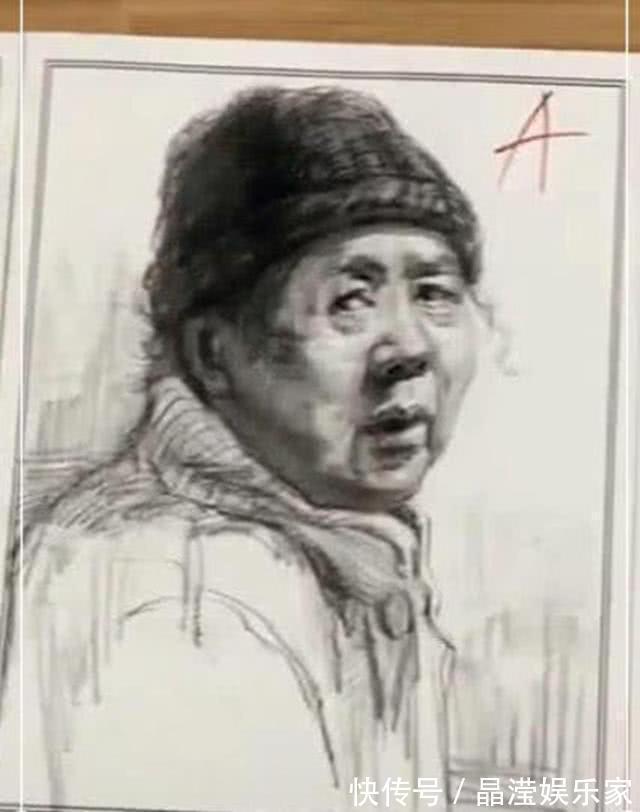 美术界!美术生高分作业VS低分作业,学渣画出关掉美颜的效果,没眼看了