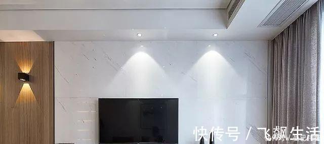 居室|130平三居室，全屋大白墙，原木色柜子，简约极了，客厅最大气