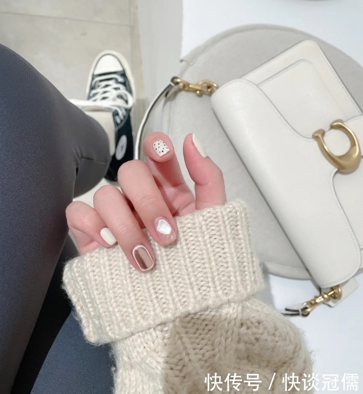 晕染|今春流行的温柔风美甲,凸显气质又跟这个季节契合,氛围感十足