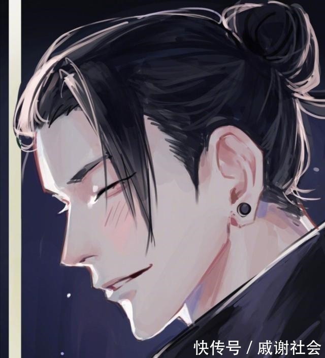 真人|画师笔下的咒术回战,五条悟怎么画怎么帅,夏油变暖系帅哥