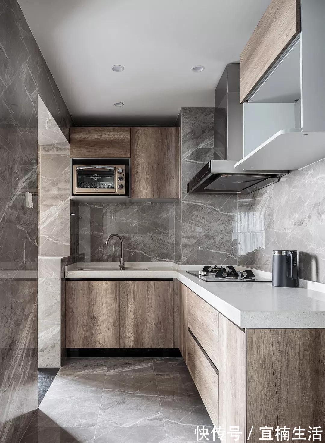 地柜|这是我见过用起来“最顺手”的厨房布局,再买房建议照着装,干货