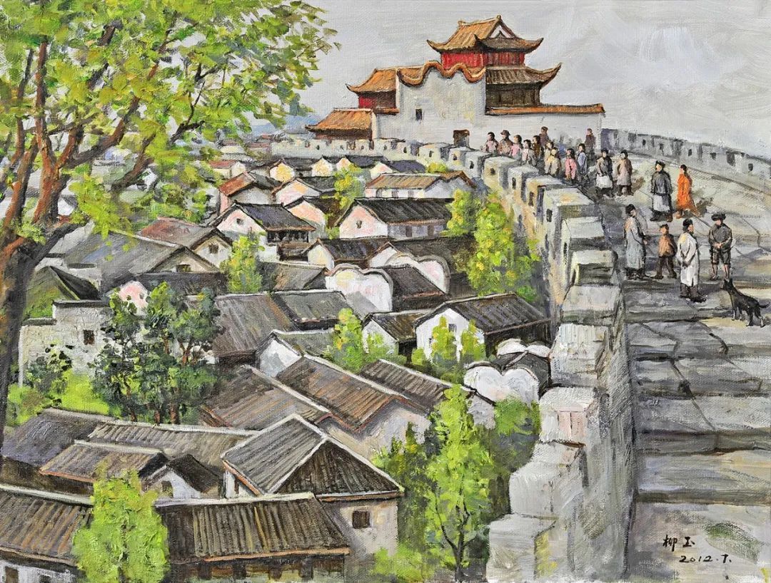 湖南省!全国艺术名家邀请展——柳玉油画作品赏析